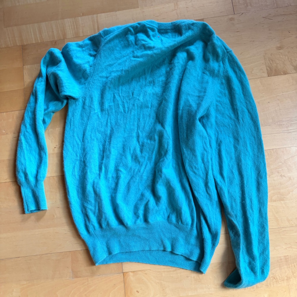 Lingua Franca “Who run the world” sweater cashmere cable stitched who run - Picture 7 of 12